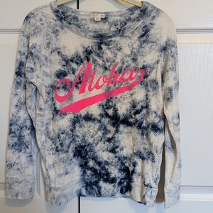 Crewcuts Girls Aloha Tie Dye Top